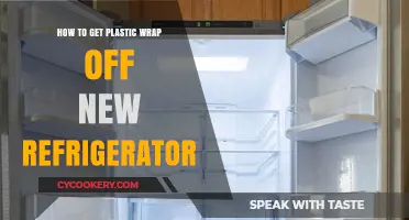 Unwrapping Your New Fridge: A Hassle-Free Guide to Removing Plastic Wrap