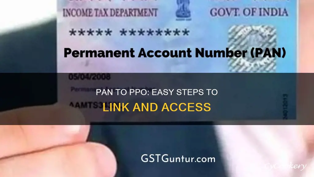 how to get ppo number by pan number