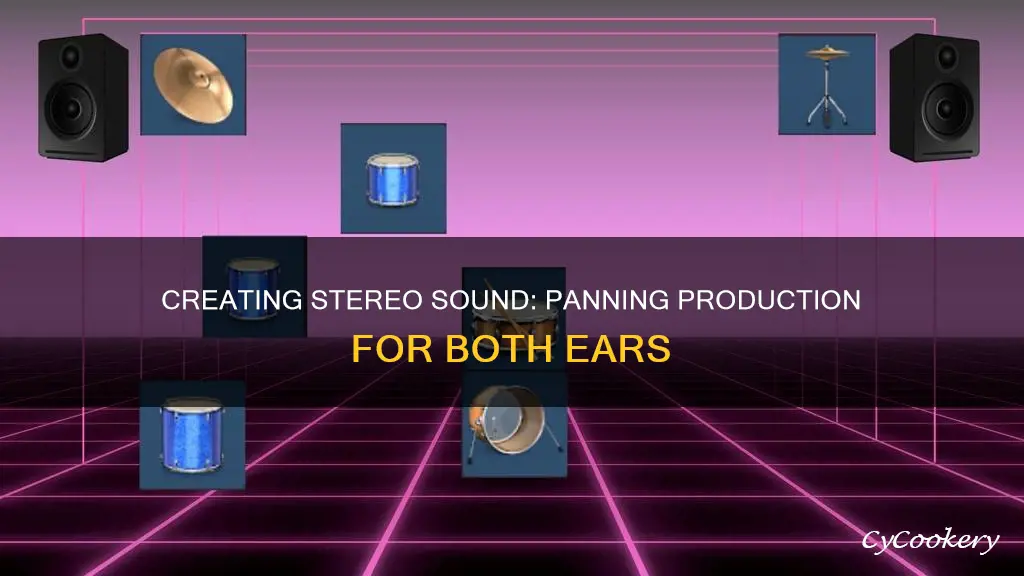 how to get production both ears panning