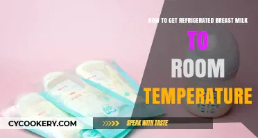 Safely Bringing Refrigerated Breast Milk to Room Temperature: A Guide