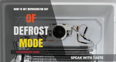 Quick Fix: How to Get Your Refrigerator Out of Defrost Mode