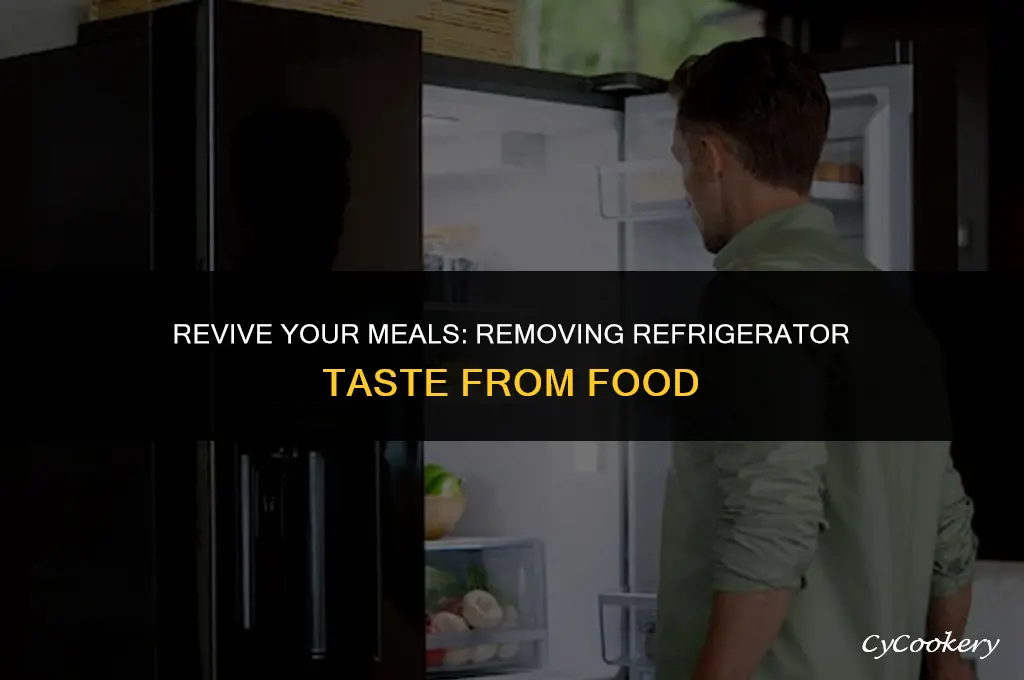 how to get refrigerator taste out of food