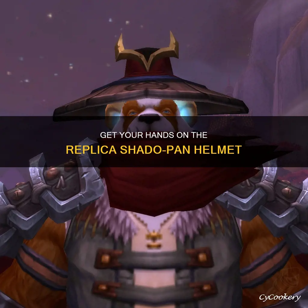 how to get replica shado pan helmet