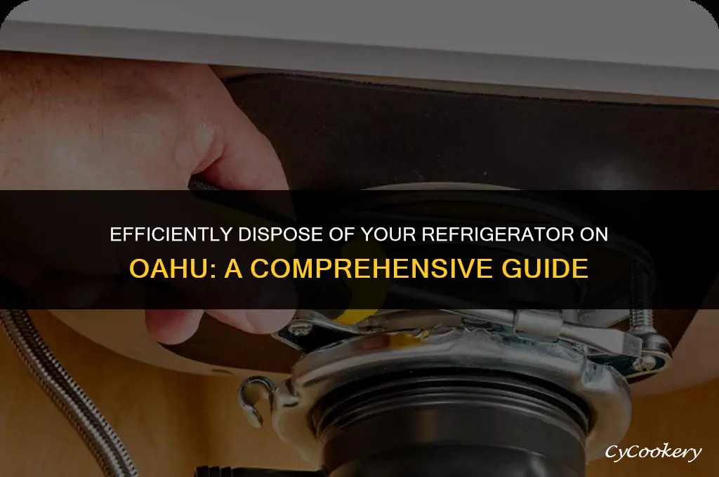 how to get rid of a refrigerator on oahu