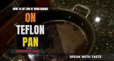 Erase Burn Marks: Restore Your Teflon Pan's Glory