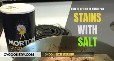 Salt: A Natural Remedy for Burnt Pan Stains