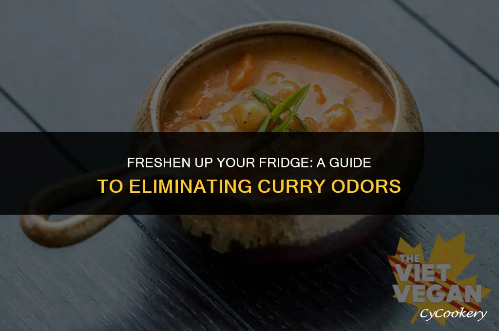 how to get rid of curry smell in refrigerator