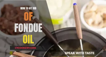 Removing Fondue Oil: Effective Cleaning Methods for Your Pot