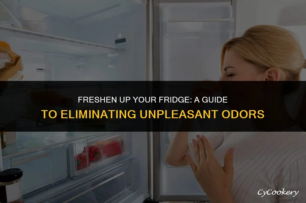 how to get rid of fumes in refrigerator