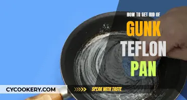 Cleaning Teflon Pans: Removing Gunk the Right Way