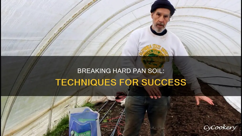 how to get rid of hard pan soil