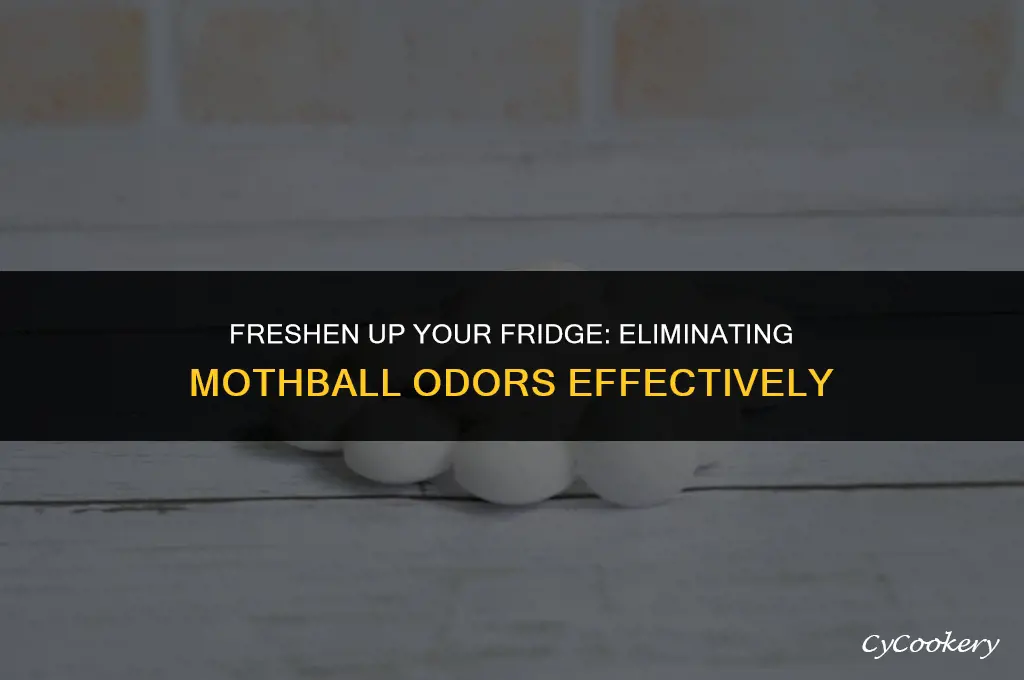 how to get rid of mothball smell in refrigerator