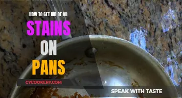 Removing Oil Stains: Restoring Your Pans' Shine