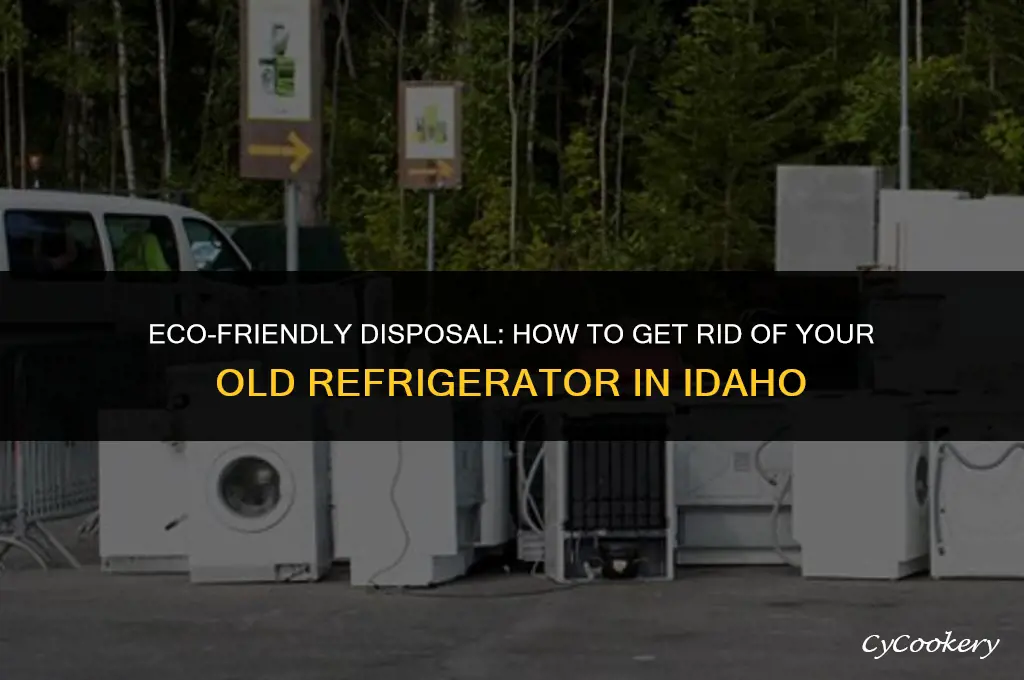 how to get rid of old refrigerator idaho