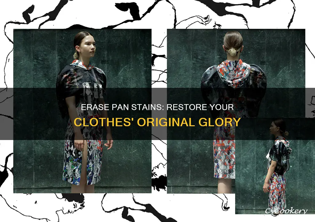 how to get rid of pan stains on clothes