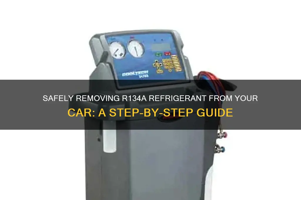 how to get rid of r134a refrigerant car can