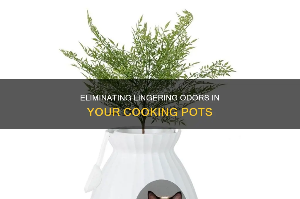 how to get rid of smell in cooking pot