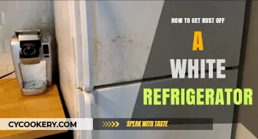 Revive Your White Fridge: A Guide to Removing Rust Spots