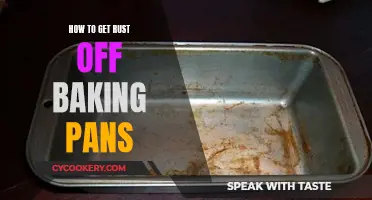 Restore Baking Pans: Removing Rust Easily