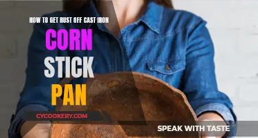 Cast Iron Corn Stick Pan: Removing Rust