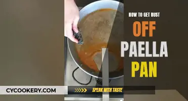 Removing Rust from Your Paella Pan: A Step-by-Step Guide