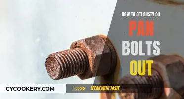 Removing Rusty Oil Pan Bolts: Tips and Tricks