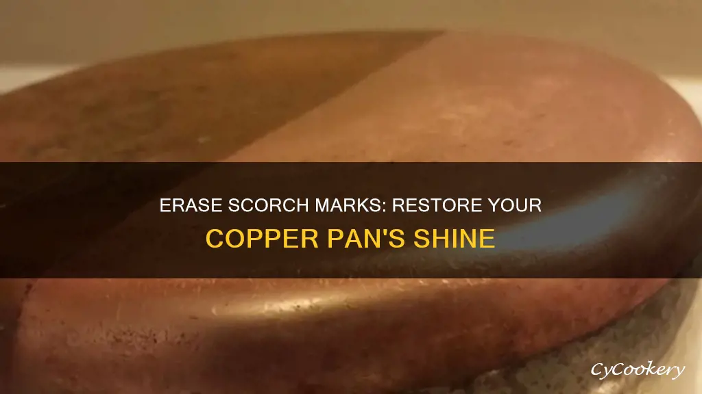 how to get scorch marks off copper pan