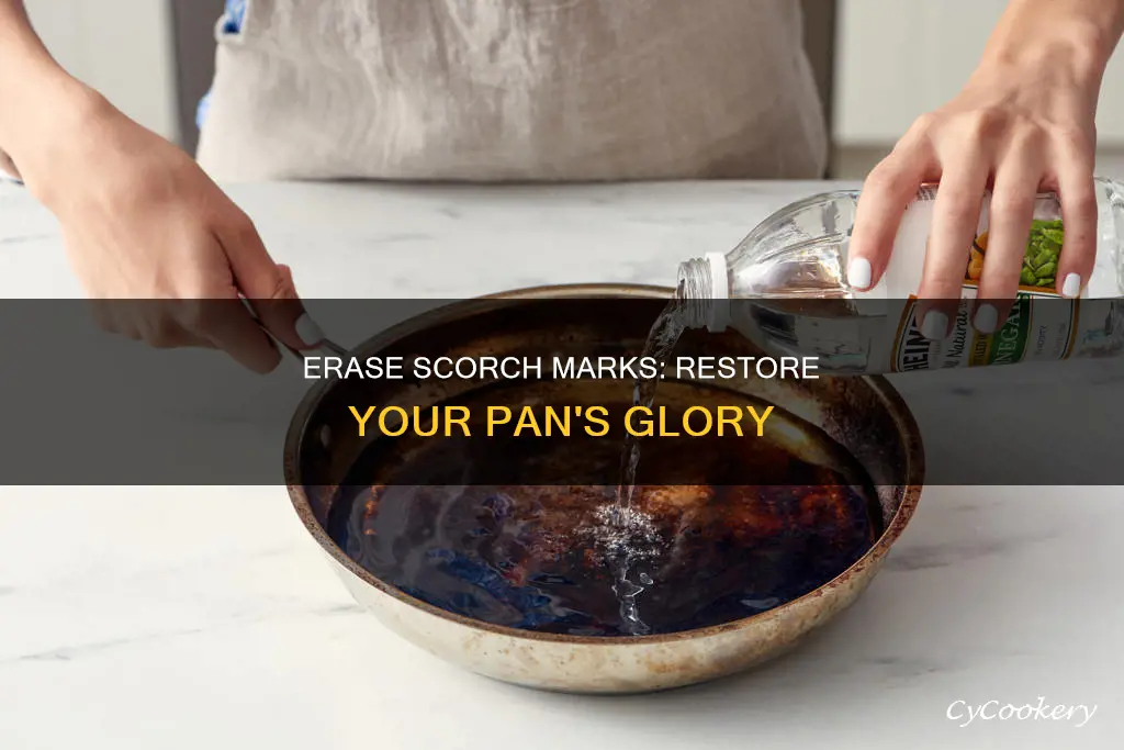 how to get scorch marks off pan