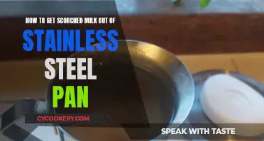 Stainless Steel Savior: Removing Scorch Milk