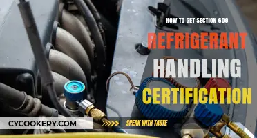 Mastering Refrigerant Handling: Your Guide to Section 609 Certification
