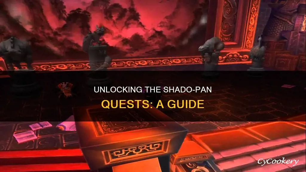 how to get shado pan quests