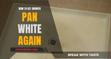 Restore Your Shower Pan: Make it White Again