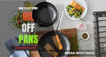 Cleaning Spray Oil Off Pans: Effective Strategies
