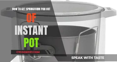 Instant Pot Springform Pan: Easy Removal Tips