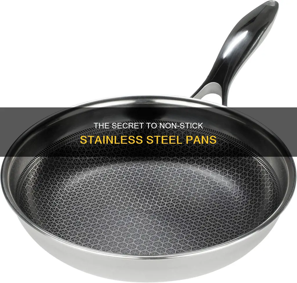 how to get stainless steel pans not to stick