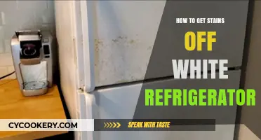 Effective Tips to Remove Stains from Your White Refrigerator