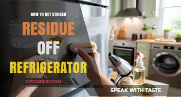 Effective Ways to Remove Sticker Residue from Your Refrigerator