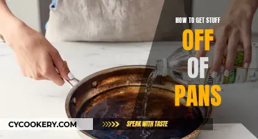 Easy Cleaning: Removing Stuck-on Food from Pans