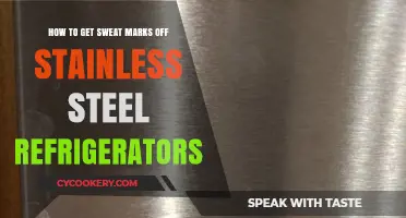 Stainless Steel Rescue: Removing Sweat Marks from Your Fridge