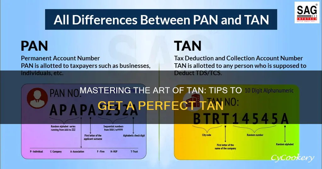 how to get tan no from pan no