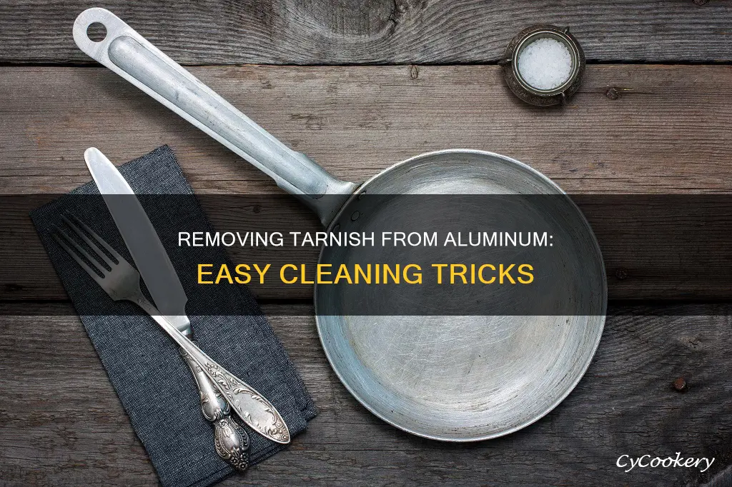 how to get tarnish off of alluminum pan