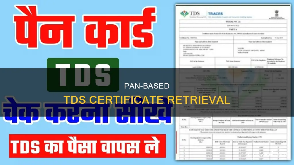 how to get tds certificate through pan number