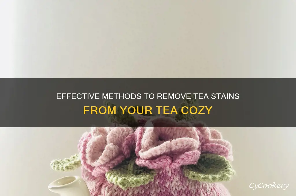 how to get tea stains out of a tea cozy