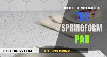 Removing Cheesecake from Springform Pan: Easy Tricks