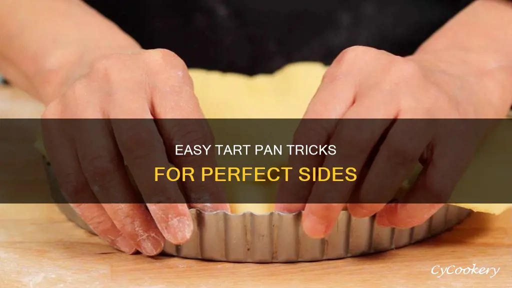 how to get the sides off a tart pan