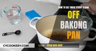 Get Rid of Stubborn Stains on Baking Pans