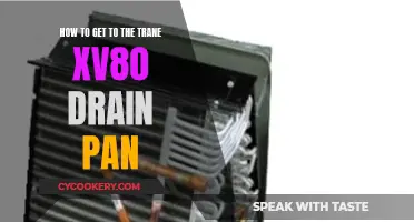 Accessing the Trane XV80 Drain Pan: Easy Steps