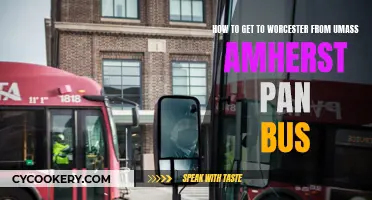 Travel Guide: Pan Bus to Worcester from UMass Amherst