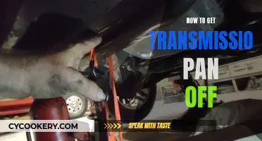 Removing the Transmission Pan: A Step-by-Step Guide