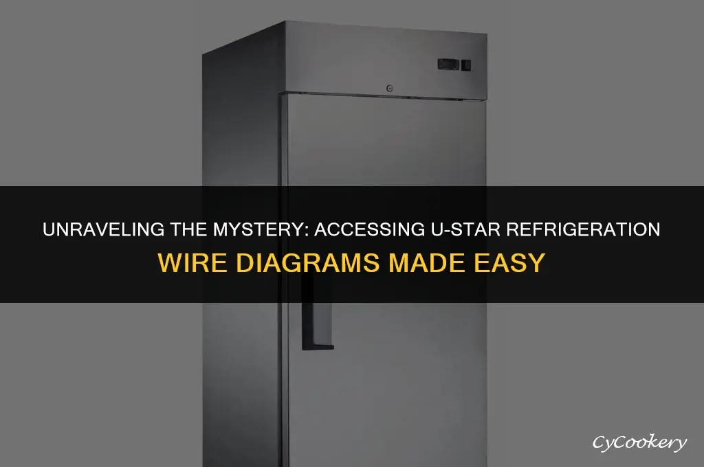how to get u star refrigeration wire diagrams